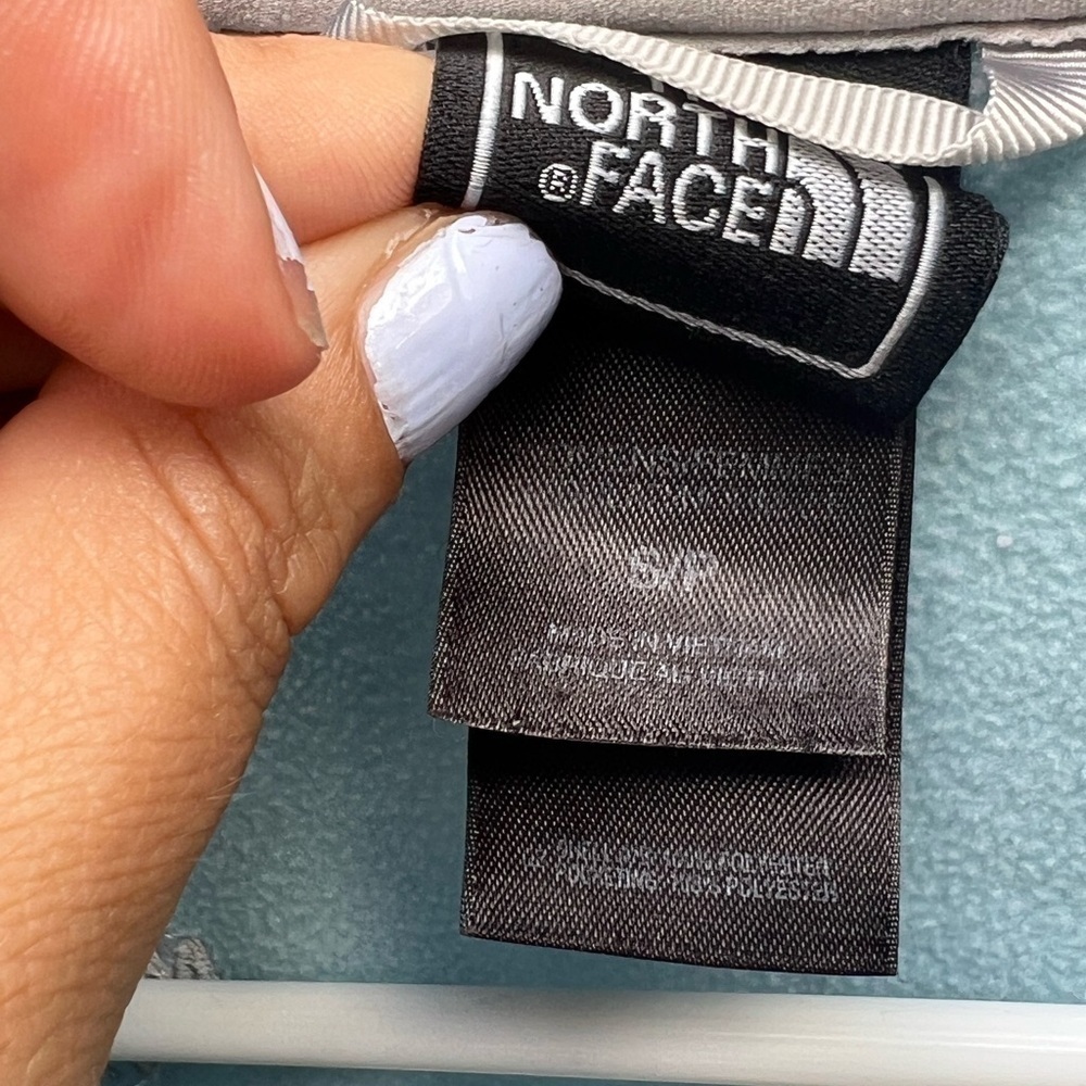 ▶️ The North Face ◀️ Fleece full zip jacket. Blue / baby blue. Size Small. - Picture 8 of 8